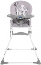 Дитячий стільчик для годування Lorelli Cookie Grey RABBITS